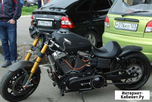 Кастом на базе Harley Davidson Dyna 2008 г.в Краснодар - изображение 1
