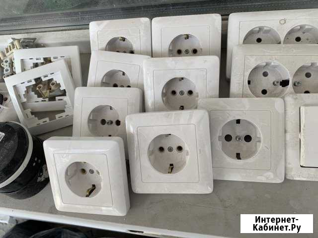 Розетки, выключатели Schneider, рамки Lezard Mira Барнаул - изображение 1