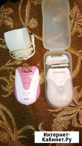 Эпиляторы Braun silk epil и Philips beauty satinel Санкт-Петербург - изображение 1