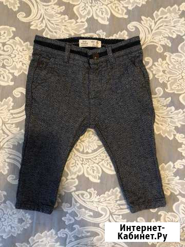 Брюки zara 6-9 мес, 74 см Санкт-Петербург - изображение 1