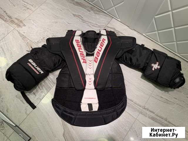 Нагрудник вратарский bauer performance chest SR Дзержинск - изображение 1