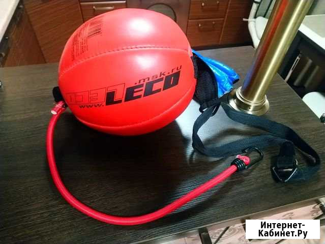 Груша на растяжках Leco Pro гп 23 + перчатка Самара - изображение 1