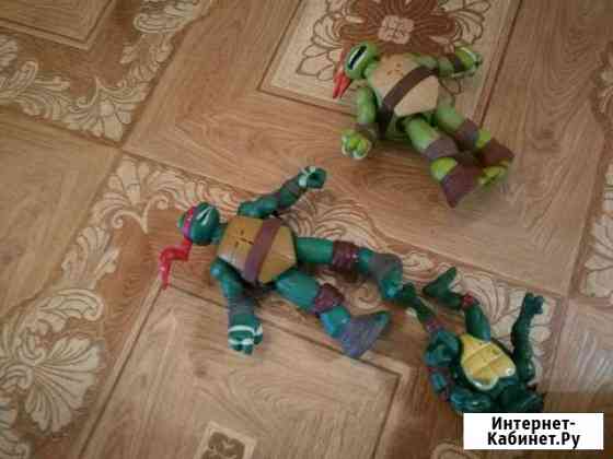 Два говорящих героя Ниндзя черепашек.интерактивные Абакан