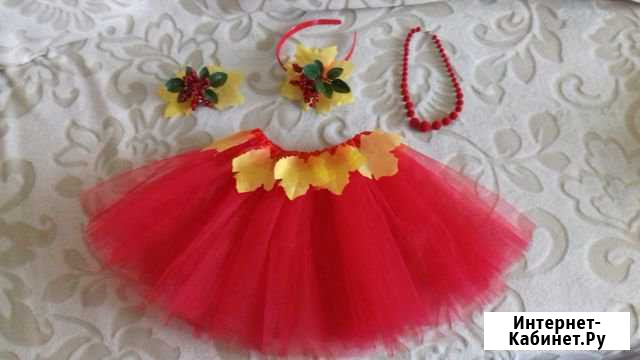 Костюм рябинки для утренника в д/с Липецк - изображение 1