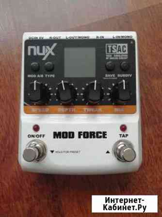 Педаль эффектов модуляции Nux mod force Санкт-Петербург