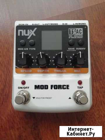 Педаль эффектов модуляции Nux mod force Санкт-Петербург - изображение 1