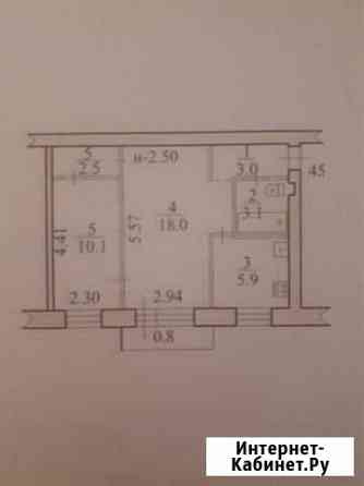 2-к квартира, 42 кв.м., 5/5 эт. Биробиджан