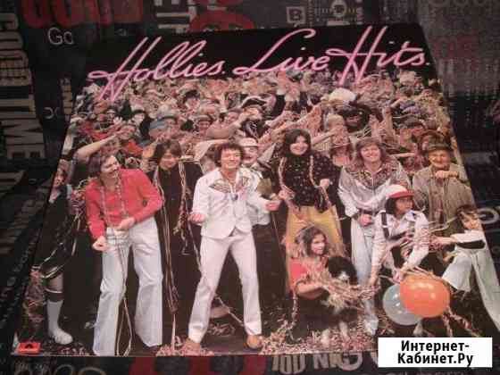 Hollies-live hits (LP,england) Рубцовск