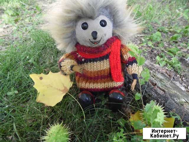 Интерьерная кукла Ёжик в свитере Волгоград - изображение 1