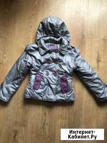 Демисезонная куртка G’n’k р.128-134 Барнаул - изображение 1