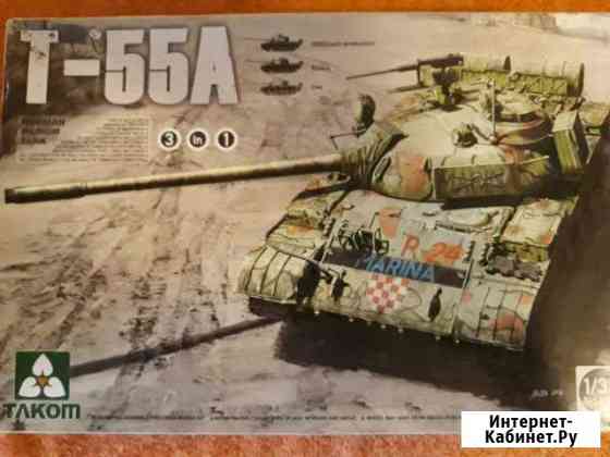 Модель танка Т-55А Оренбург