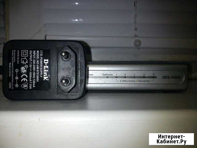 Комутатор D-Link DES-1005D Хабаровск - изображение 1