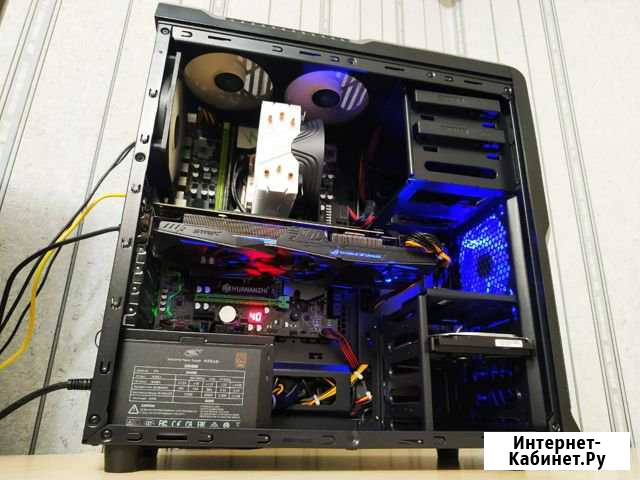 Новый игровой 8ядерный пк/16GB озу/GTX 1060 6 GB Вологда - изображение 1