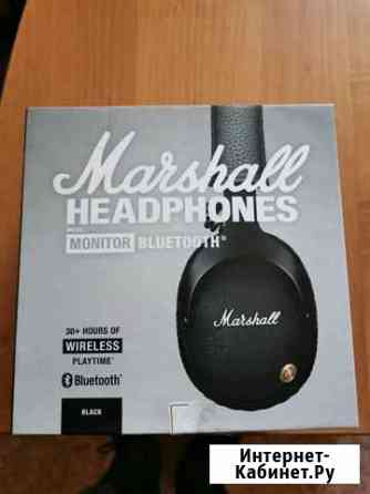 Наушники marshall Monitor Bluetooth оригинал новые Ноглики