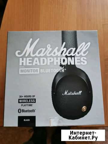 Наушники marshall Monitor Bluetooth оригинал новые Ноглики - изображение 1