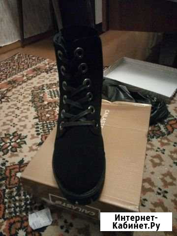 Зимние ботинки в идеальном состоянии Петрозаводск - изображение 1