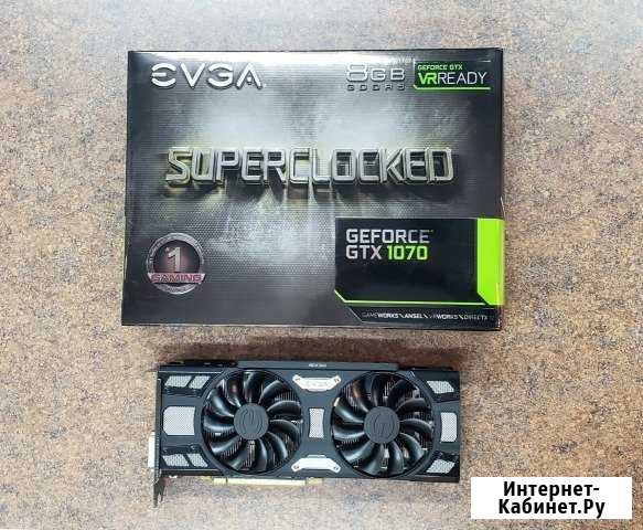 Evga GTX 1070 8 gb Пенза - изображение 1