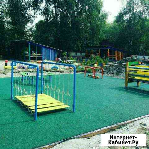 Резиновое покрытие толщина 10мм зелёный цвет 10GN Альметьевск