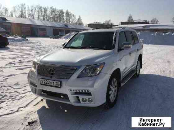 Прокат авто с водителем lexus LX570 Бийск