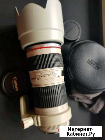 Canon EF 70-200mm. f4 USM (без стаба) Находка - изображение 1