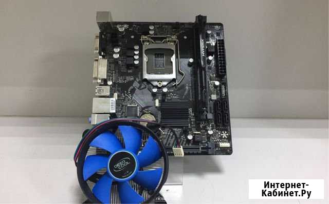 Материнская плата gigabyte h310m s2v Краснодар - изображение 1