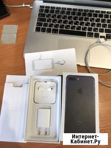 iPhone 7 Plus 128gb Matte Black Магадан - изображение 1