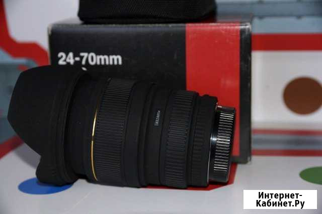 Sigma 24-70 f2.8 EX DG Macro SA Донецк - изображение 1