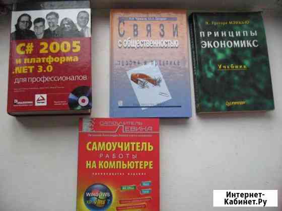 Продаю учебники для программирования и экономики Бердск