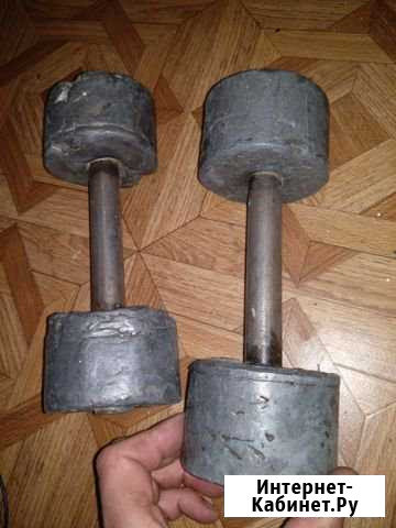 Гантели свинец Красноярск - изображение 1