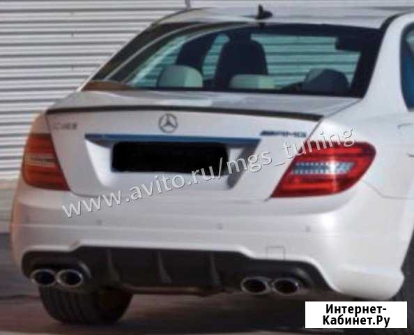 Диффузор с насадками AMG в стиле 6.3 на W204 Кропоткин - изображение 1