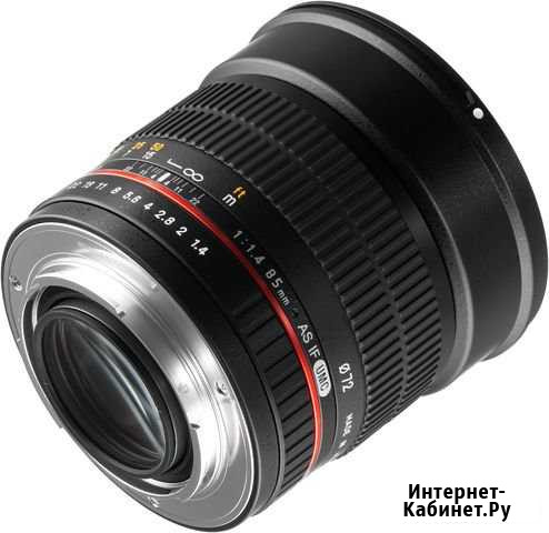 Samyang 85mm F1.4 AS IF UMC AE Новокузнецк - изображение 1