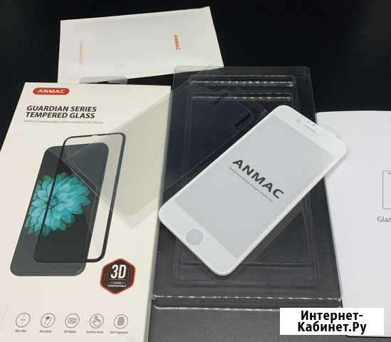 iPhone 6 6s Премиум Стекло + Пленка Белое 6с Нижний Новгород - изображение 1