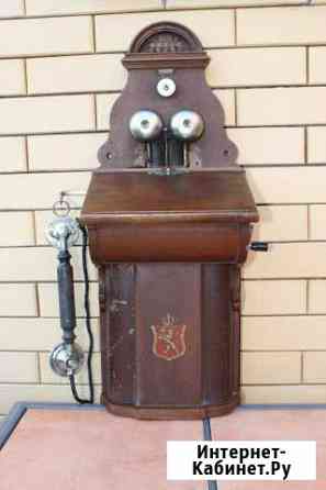 Настенный антикварный телефонный аппарат 1912 г Ростов-на-Дону