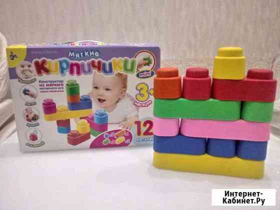 Конструктор Мягкие кирпичики mini 3+ мес. (12 шт.) Саратов