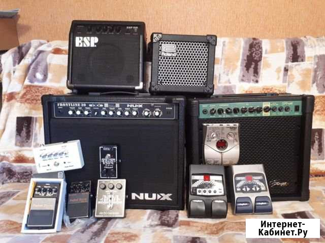 Комбоусилители,педалиroland,boss,MM,ESP,custom,NUX Комсомольск-на-Амуре - изображение 1