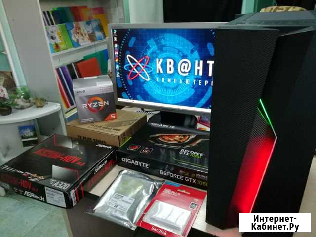 Матадор Ryzen 5 3400G 8gb SSD+HDD GTX1060 6gb Магнитогорск - изображение 1