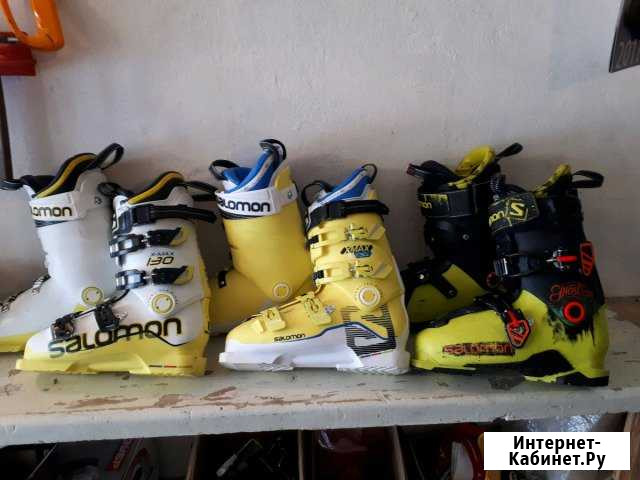 Salomon 130 Горнолыжные ботинки Самара - изображение 1