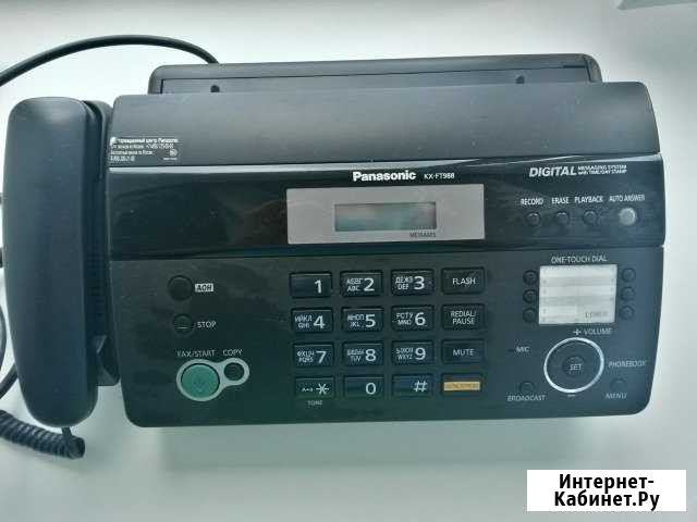 Факс Panasonic KX-FT988 Красноярск - изображение 1