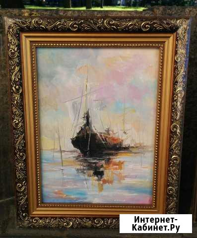 Картина Парусник (холст, масло) Волгоград - изображение 1