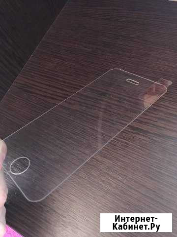 Стекло на айфон 5/5S и 6/6S, наклею бесплатно Прокопьевск - изображение 1