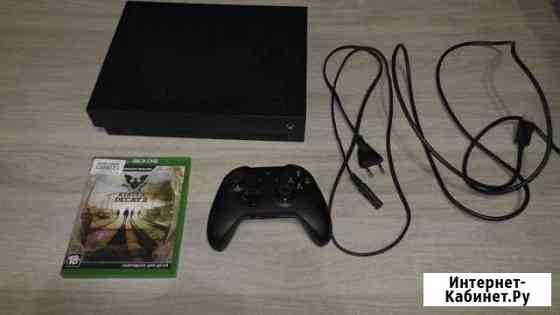 Продам Xbox One X 1 Tb + 5 игр Южноуральск