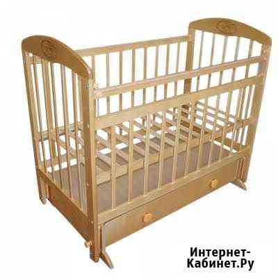 Детская кроватка маятник Мой малыш Чита
