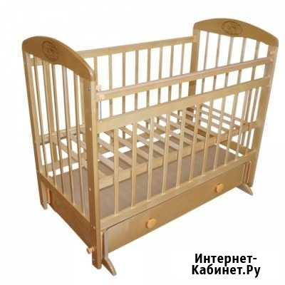 Детская кроватка маятник Мой малыш Чита - изображение 1