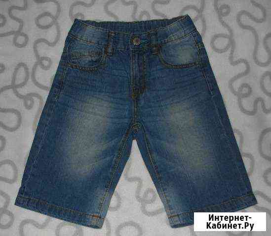 Шорты джинсовые Zara, 104-110 см Москва