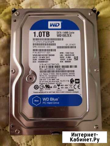 Жёсткий диск WB Blue 1tb Новосибирск - изображение 1
