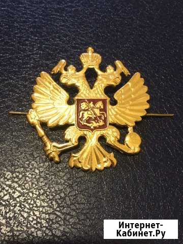 Кокарда «краб» мвд РФ на тулью Тихорецк - изображение 1