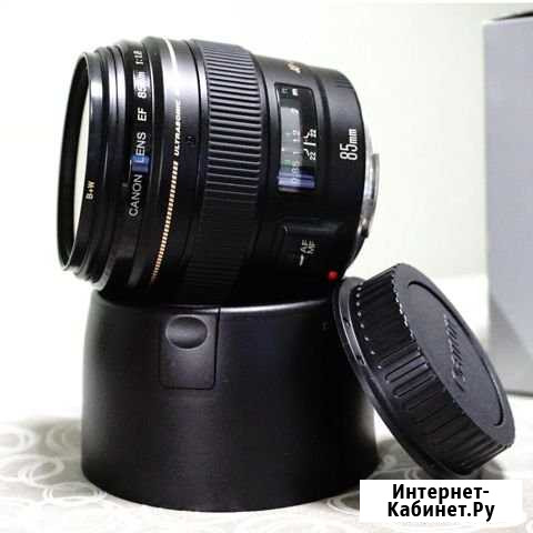 Canon EF 85mm F/1.8 USM, новый Благовещенск - изображение 1