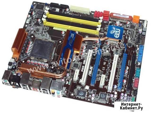 Топ мать 775 Asus P5Q turbo Калининград - изображение 1