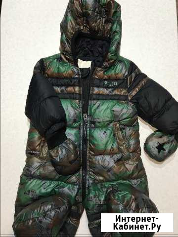 Зимний комбинезон 6/9м. оригинал.diesel Иваново - изображение 1
