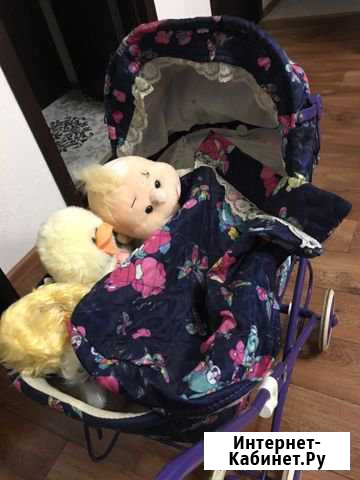 Игрушечная коляска для большой куклы Обнинск - изображение 1